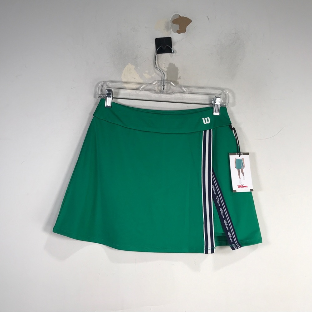 Wilson Tennis Skort, Girl's Size XL 14/16 - Courtside Green